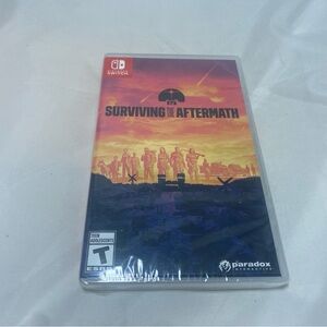 NEW Surviving the Aftermath Nintendo Switch Cartridge Game Apocalypse Survival